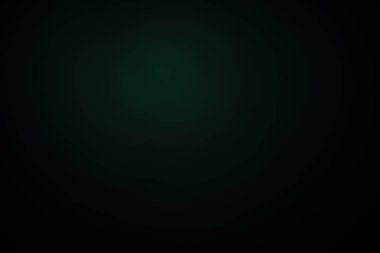 Koyu, bulanık, basit arkaplan, yeşil soyut arkaplan gradyanı, stüdyo ışığı.