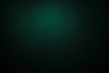 Koyu, bulanık, basit arkaplan, yeşil soyut arkaplan gradyanı, stüdyo ışığı.