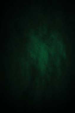 Koyu, bulanık, basit arkaplan, yeşil soyut arkaplan gradyanı, stüdyo ışığı.