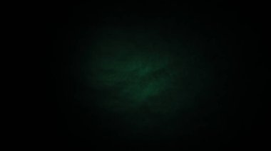 Koyu, bulanık, basit arkaplan, yeşil soyut arkaplan gradyanı, stüdyo ışığı.