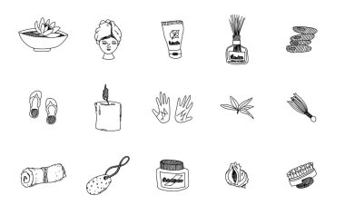 Her şey siyah beyaz çizimler için. resim karalama çizimleri