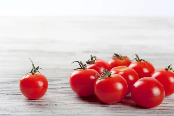 赤い完熟チェリー トマト — ストック写真