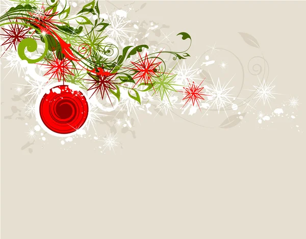 Noël fond abstrait — Image vectorielle