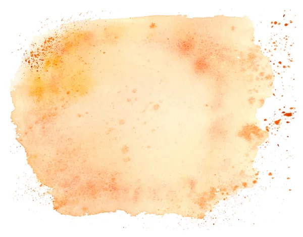 Fundo aquarela laranja —  Vetores de Stock