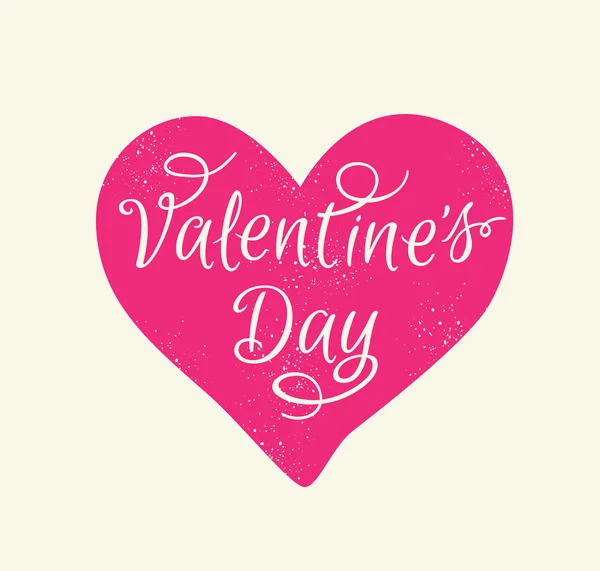 Tarjeta de felicitación del día de San Valentín — Vector de stock