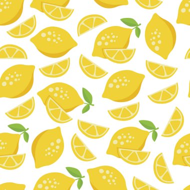 limonsuz desen beyaz arkaplan