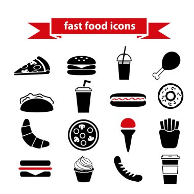 Fast Food simgeleri