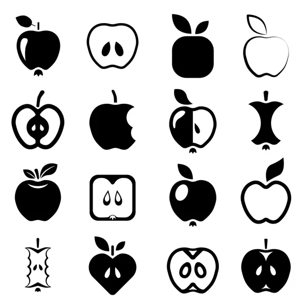 Iconos de Apple — Archivo Imágenes Vectoriales