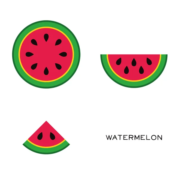 Wassermelone — Stockvektor