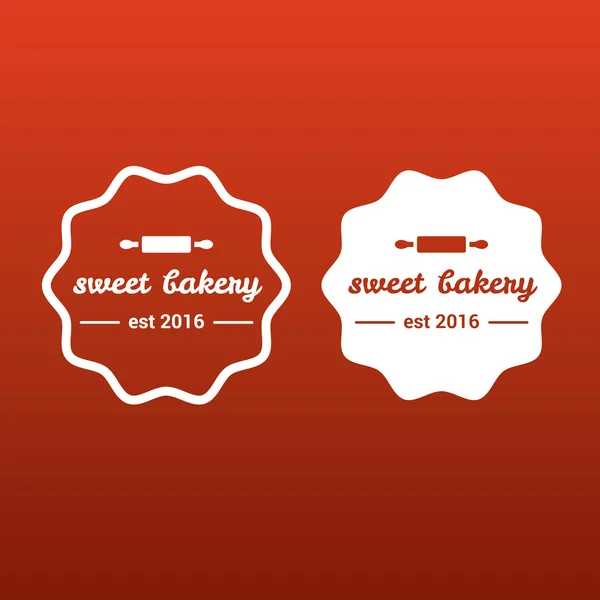 Symbol sladké pekařství — Stockový vektor