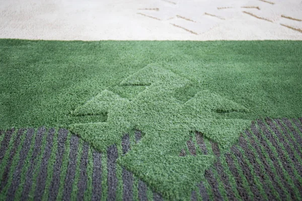 Alfombra Diseño Moderno Cómodo Alta Calidad Adapta Medio Ambiente Cien Fotos de stock