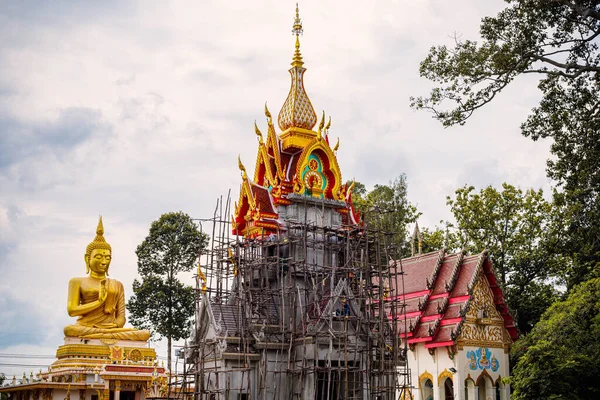Aug 2019 Udon Thani Thailand Einem Tempel Thailand Derzeit Renoviert — Stockfoto