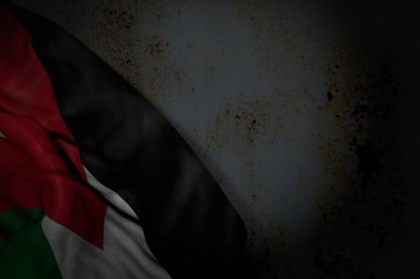 Güzel marş günü bayrağı 3D illüstrasyon