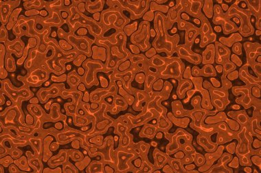 Güzel soyut enerji formları tasarla dijital desen çizimi