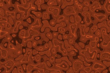 Akan kıvrımlı güzel desen dijital sanat arkaplan resimlemesi