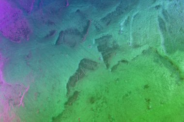 Güzel, eski, ışıl ışıl sıva dokusu - soyut fotoğraf arkaplanı