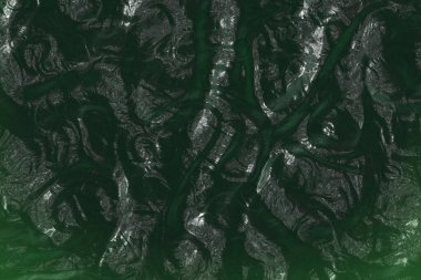 Güzel sanatsal deniz mavisi, deniz yeşili yüzey cg arkaplan çizimi