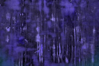 Ahşap maddenin güzel mavi mahsulü farklı büyük çizik noktalara sahip - soyut fotoğraf arkaplanı