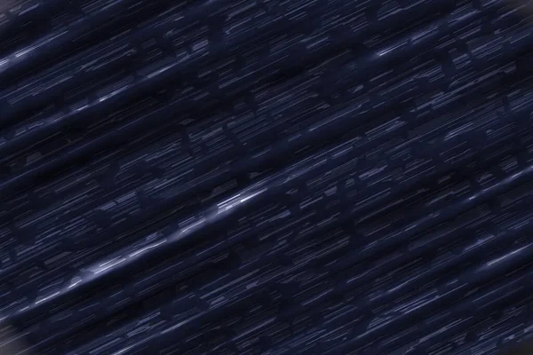 Μοντέρνο Μπλε Σκούρο Γυαλισμένες Μεταλλικές Γραμμές Ψηφιακά Σχεδιασμένες Υφή Εικονογράφηση — Φωτογραφία Αρχείου