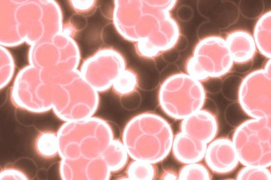 güzel tasarım çok renkli biyo-aydınlatma şablonu dijital grafik arkaplan veya doku çizimi