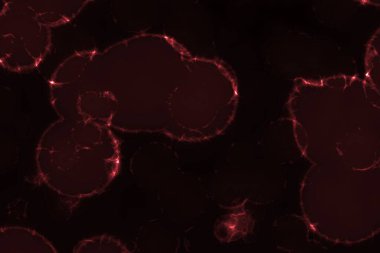 yaratıcı kırmızı derin organik grunge dijital desen çizimi