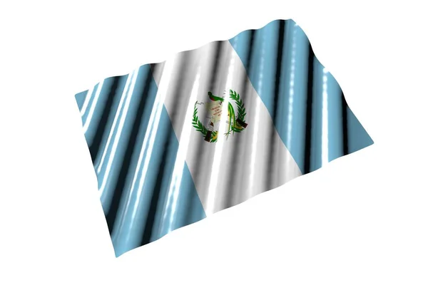 Maravillosa Bandera Nacional Vacaciones Ilustración — Foto de Stock