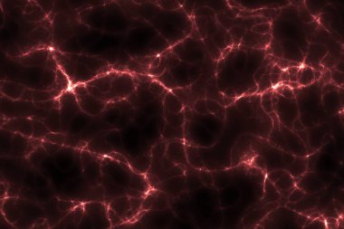 Güzel geniş uzay ışıklandırma kemerleri dijital grafik arkaplan illüstrasyonu