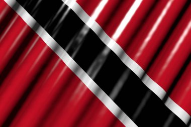 Güzel marş günü bayrağı 3D illüstrasyon