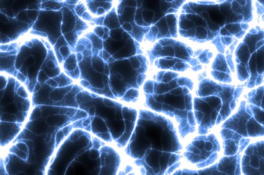 güzel mavi geniş kozmik enerji kıvrımları dijital arkaplan ya da doku çizimi