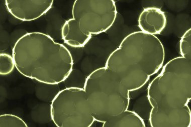 yaratıcı güzel kireç birçok organik hücre dijital olarak arkaplan dokusu çizimi