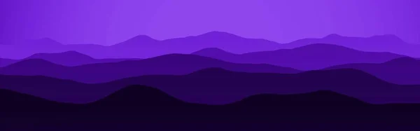 Креативные Фиолетовые Горы Закате Цифровой Графики Текстуры Фоновой Иллюстрации — стоковое фото
