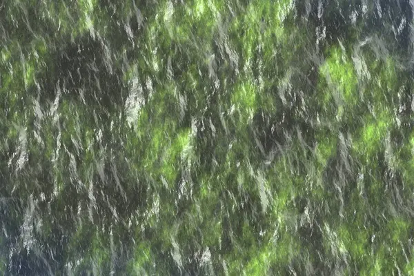 Ilustração Textura Artística Verde Soppy Mineral Desenhado Digitalmente — Fotografia de Stock
