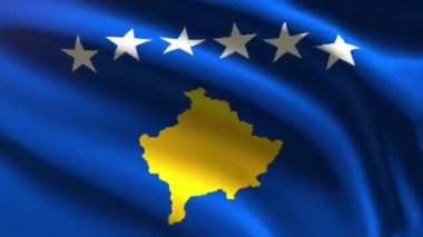 Kosova bayrağı - döngü animasyonu