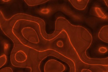 Güzel kırmızı akışkan fosforlu ışıklandırma dijital grafik deseni resimlemesini değiştirir