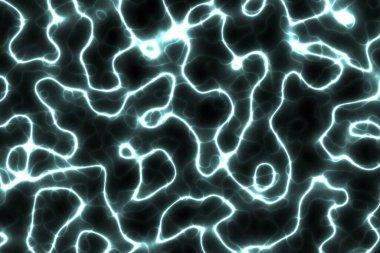 şirin açık mavi akıcı sihirli eğriler bilgisayar grafiksel arkaplan çizimi