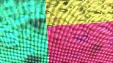 Benin web konsepti bayrak döngüsü