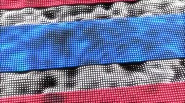 Tayland web konsept bayrak döngüsü