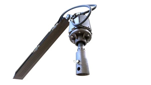 Tork Başı Vida Iskele Sürücüsü Izole Dijital Endüstriyel Görüntüleme — Stok fotoğraf