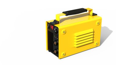 Çevirici kaynak aracı. izole edilmiş endüstriyel 3D görüntüleme