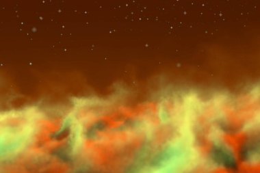 mystic heaven concept with stars design abstract background for any purposes