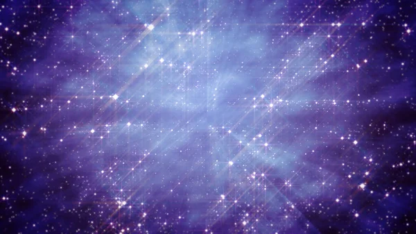 Красивый Фантастический Фон Ночных Звезд Абстрактная Рендеринг — стоковое фото