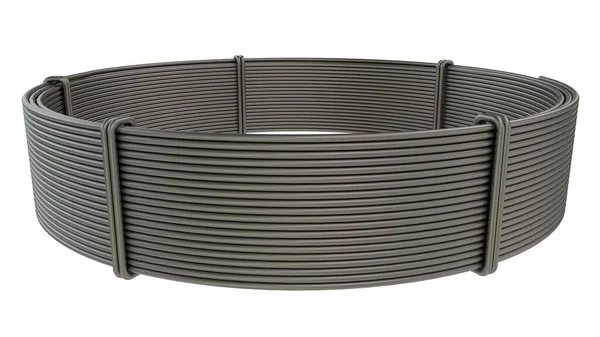 Çelik tel makarası, barları güçlendirmek için, tecrit edilmiş sanayi tipi 3D