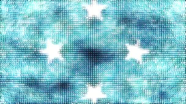 Mikronesien Digitale Flagge Schleifenanimation — Stockvideo