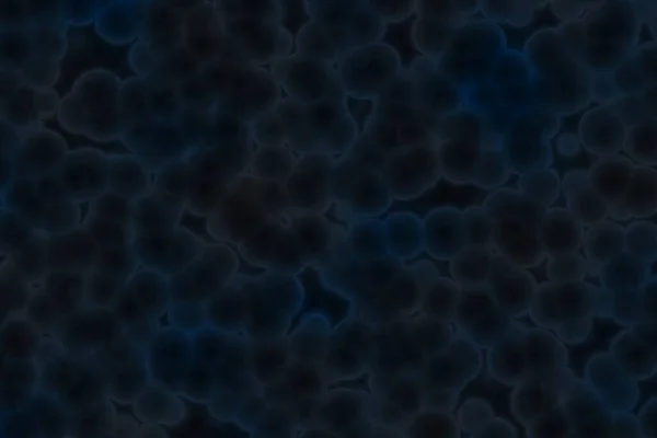 Modern Yaratıcı Mavi Bir Sürü Biyolojik Virüs Dijital Doku Çizimi — Stok fotoğraf