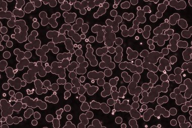 yaratıcı kırmızı organik gürültü dijital arkaplan resimlemesi