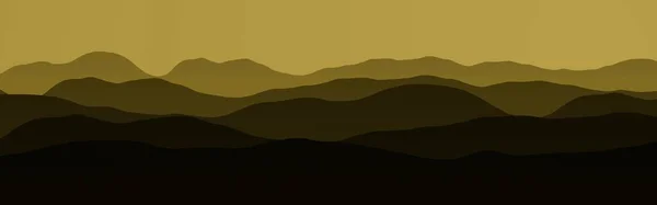 Современные Оранжевые Склоны Гор Ночное Время Цифровая Рисованная Фоновая Текстура — стоковое фото