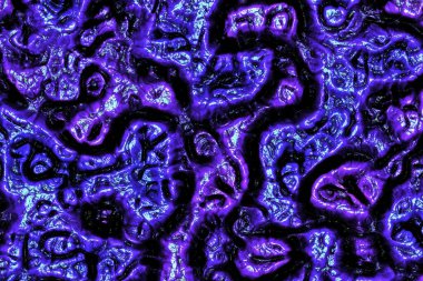 Güzel yaratıcı organik terör yardımı dijital sanat arkaplanı cadılar bayramı illüstrasyonu