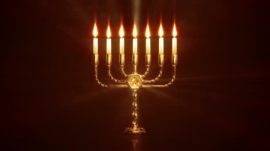 Parlak mumlu lamba, tatil konsepti.