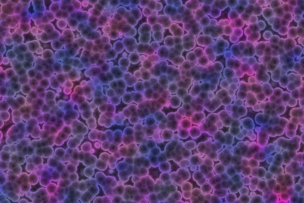 膨大な量の生体細胞をデザインする Cgテクスチャイラスト — ストック写真
