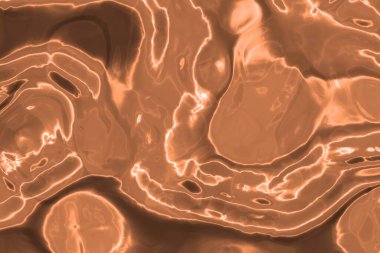 Artistik kırmızı parlak eritilmiş alüminyum dijital desen arkaplan illüstrasyonu